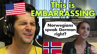 American Reacts to Americans FAILING Questions About Norway