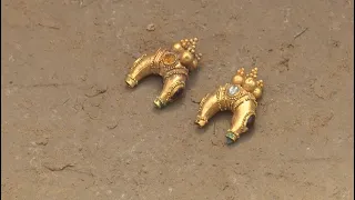 Золотые украшения возрастом более двух тысяч лет нашли в Туркестанской области
