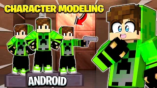 Minecraft 3D Character Modeling In Android Easy Tutorial In (Hindi)