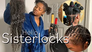 Trading my heat tools for SISTERLOCKS | 2023 INSTALL 🔥