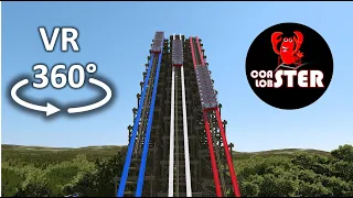 🆅🆁 𝟯𝟲𝟬° 𝟰𝗞 - Captain America - Triple Dueling Racing Coaster [NoLimits 2]