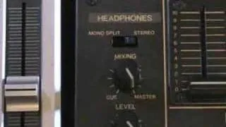 video 1, Small look at the headphone function, DJM-600 MIXER