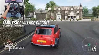 Mr.Bean's Mini Cooper S rescue and build-Forza Horizon 4|Logitech g29