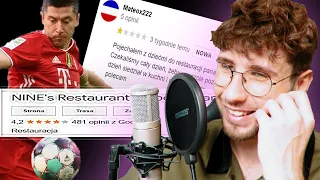 Komentarze pod restauracją Roberta Lewandowskiego