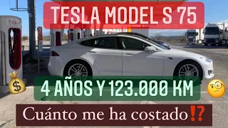 Cuánto cuesta recorrer 120.000 km 🚗🔋⚡️con un Tesla⁉️Te cuento lo que me ha costado 💶 a mí...