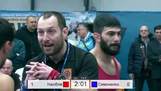 Чемпіонат України 2019. Фінал 63 кг: Насібов - Симоненко