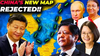 The PHILIPPINES, TAIWAN, INDIA & RUSSIA Rejects CHINA'S 10 Dash Line Map.