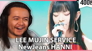 NewJeans HANNI - OMG, Just A Feeling, 와르르 ♥, Lucky @ Lee Mujin Service | REACTION