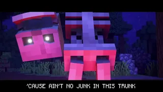 MINECRAFT SKELETON RAP REMIX   New Ending! Animated Music Video ZAMination Version/اغنية سكلتون