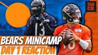 Chicago Bears Mandatory Minicamp Day 1 Highlights & Reaction