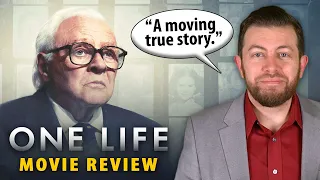 One Life (2023) • Movie Review — Emotional WWII drama with Anthony Hopkins