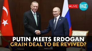 LIVE | Russia’s Putin & NATO Member Turkey’s Erdogan Address Presser | Will Grain Deal Be Revived?