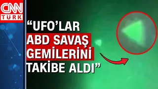 Pentagon'dan UFO itirafı! UFO görüntülerini doğruladı