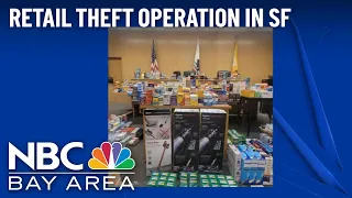 Man Arrested After Police Seize Nearly $200K Worth of Stolen Goods in San Francisco