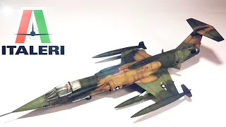 FULL BUILD ITALERI 1/72 LOCKHEED F-104C STARFIGHTER