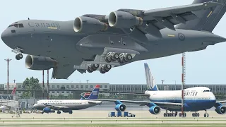 C-17 Pilot Had To Make An Emergency Landing Right After Take Off Due To Flight Control Issue [XP11]