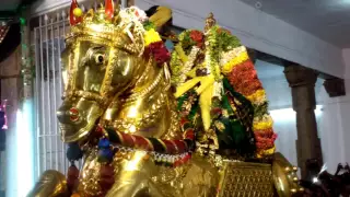 MADURAI CHITHIRAI THIRUVIZHA AZHAGAR ENTERS A MANDAPAM IN MADURAI