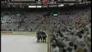 Highlights: Penguins vs. Flyers: Game 1 2008 Playoffs