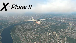 X-Plane 11! Warsaw VFR!