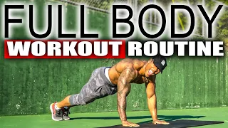 20 MINUTE FULL BODY WORKOUT FOR BEGINNERS(NO EQUIPMENT)