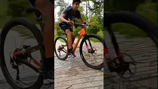 reverse suspensión test #mtb #viral #youtube #shorts #short #bike #stunt #ciclismo    suscribete