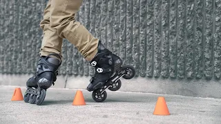 HOW TO START FREESTYLE SLALOM ON INLINE SKATES