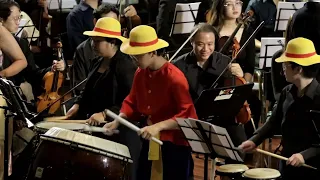 One Piece : Drums of Liberation x Overtaken (GEAR 5 Theme) - TU Symphony Orchestra