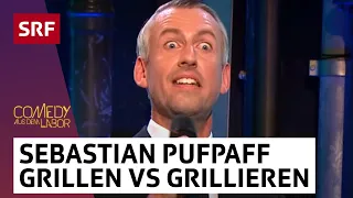 Sebastian Pufpaff: Grillen vs. Grillieren | Comedy aus dem Labor | SRF