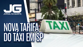 A nova tarifa do táxi na cidade de SP