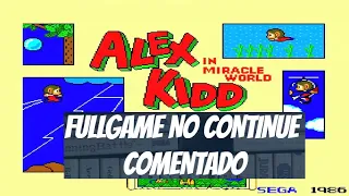 Alex Kidd in Miracle World SEGA MASTER SYSTEM [NO CONTINUE] Fullgame COMENTADO ESPAÑOL