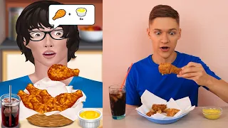 Mega Mukbang Game - My Parody [Fried Chicken]