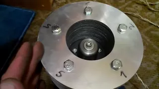Безлопастной дисковый центробежный вентилятор  Н. Теслы. Nikola Tesla - bladeless fan.