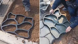 Concrete Paving Moulds - Create Your Own Patio or Path