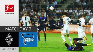 Pléa to the winning goal! | Borussia M'gladbach - Hertha Berlin 1-0 | All Goals | MD 3 – BL 22/23