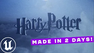 Remaking a Harry Potter scene with NeRFs in Unreal Engine 5