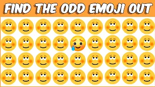 HOW GOOD ARE YOUR EYES #36 | Find The Odd Emoji Out | Emoji Puzzle Quiz