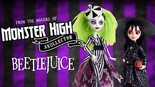 Monster High Skullector Beetlejuice Dolls Unboxing!