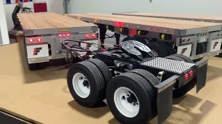 Tamiya flatbed trailers and bumpers