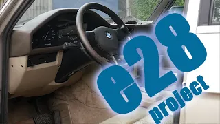 The BMW e28 project - M54B30 swap