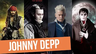 Johnny Depp - Acting Career From 1984 To 2022 | Pirates of the Caribbean,  Sleepy Hollow, etc.