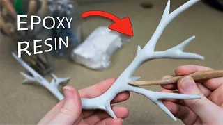 How to Make Antlers With Epoxy Sculpt Clay || Beginner Art Doll Tutorial