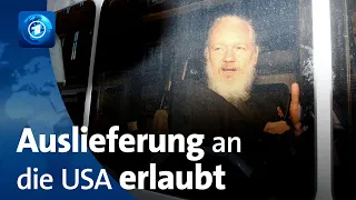 Der Fall Julian Assange: Großbritannien erlaubt Auslieferung an die USA