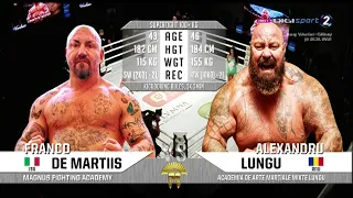 Colosseum Tournament 25 - Alexandru Lungu vs Franco De Martiis - FULL FIGHT