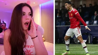 REACTING TO CRISTIANO RONALDO 50 LEGENDARY GOALS | LAUREN ALEXIS