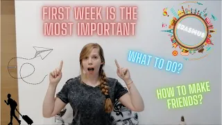 MUST DO during first days or weeks of Your ERASMUS | How to start Your Erasmus | Studying abroad