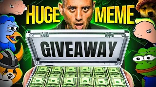 I'm Giving My Meme Coins Away To YOU! (OVER $500,000!!!)