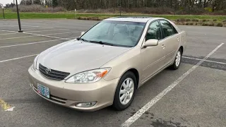 2004 Toyota Camry XLE Tour and Test Drive