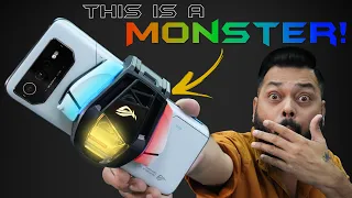 Asus ROG Phone 6 Pro Unboxing & First Impressions⚡India's First SD 8+ Gen 1 Monster Phone 😮