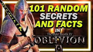 101 Random Secrets and Facts in Oblivion