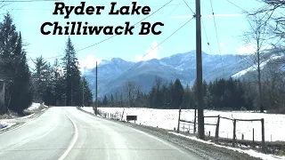 Driving from Promontory to Ryder Lake Chilliwack BC
